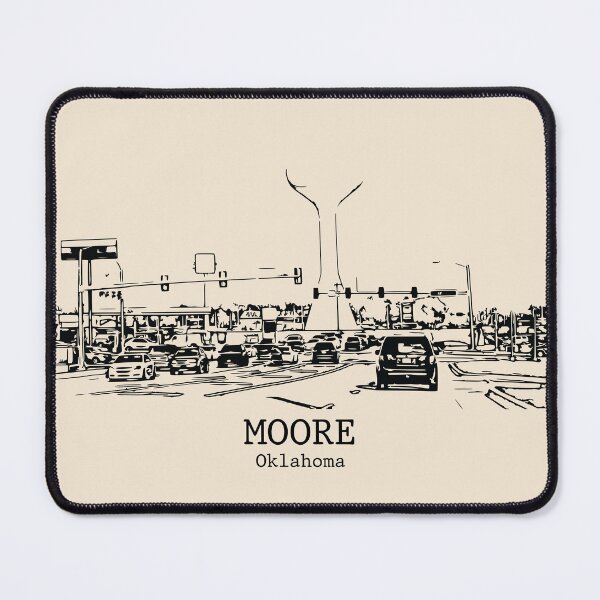 Item preview, Moore - Oklahoma designed and sold by Lakeric Cityscapes.