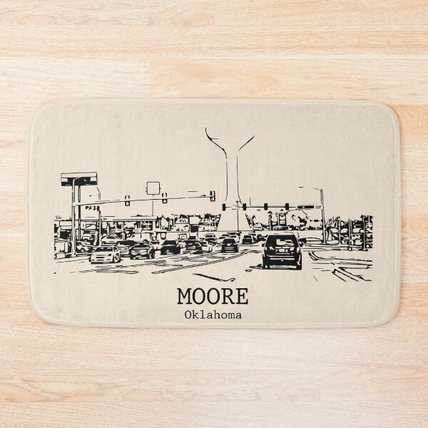 Item preview, Moore - Oklahoma designed and sold by Lakeric Cityscapes.