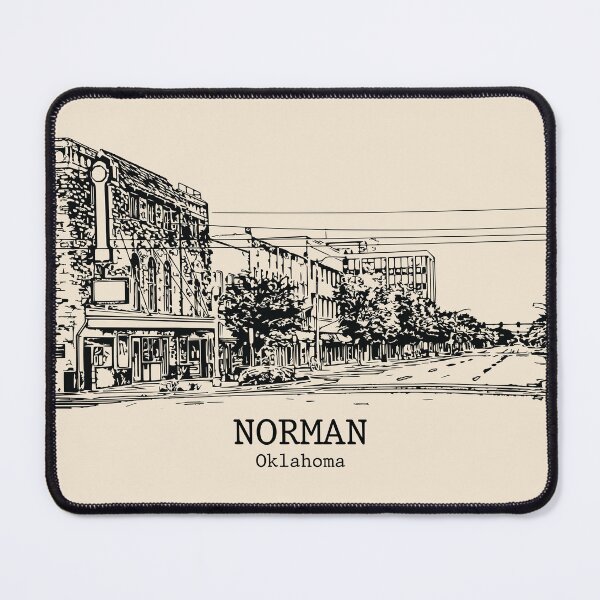 Item preview, Norman - Oklahoma designed and sold by Lakeric Cityscapes.