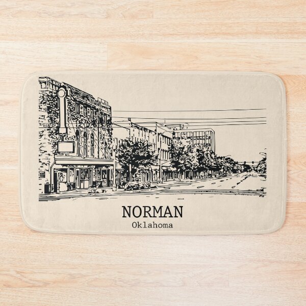 Item preview, Norman - Oklahoma designed and sold by Lakeric Cityscapes.