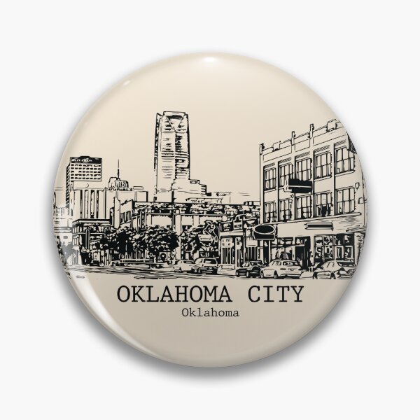 Aperçu de l'œuvre Oklahoma City - Oklahoma créée et vendue par Lakeric Cityscapes.