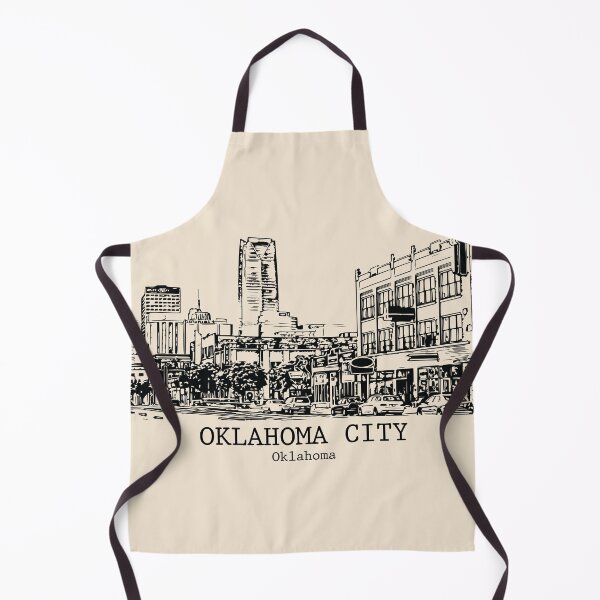 Item preview, Ciudad de Oklahoma - Oklahoma designed and sold by Lakeric Cityscapes.
