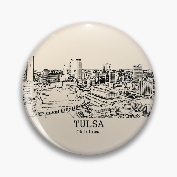 Artikelvorschau, Tulsa - Oklahoma entworfen und verkauft von Lakeric Cityscapes.