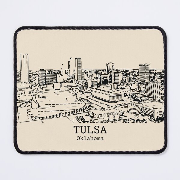 Artikelvorschau, Tulsa - Oklahoma entworfen und verkauft von Lakeric Cityscapes.