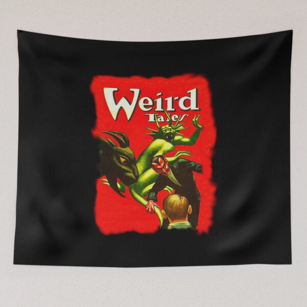 Item preview, Vintage magazine cover, Weird  Tales designed and sold by stevepaint.