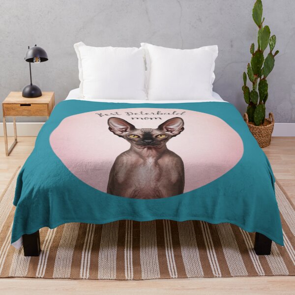 Item preview, Best Peterbald mom - Powered by Peterbald T-Shirt – Funny Peterbald Cat Shirt for Cat Lovers designed and sold by Lamagift.