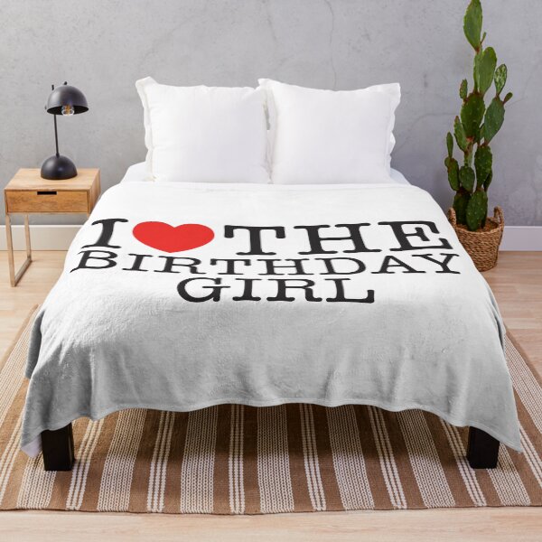 Item preview, I Love The Birthday Girl designed and sold by shitpostee.