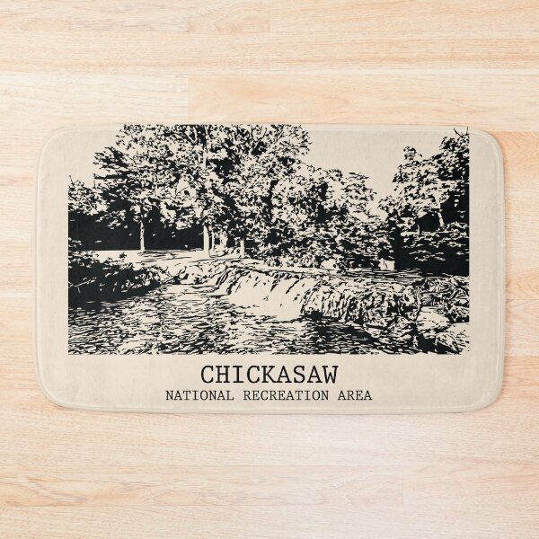 Item preview, Chickasaw National Recreation Area designed and sold by Lakeric Cityscapes.
