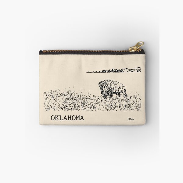 Artikelvorschau, Oklahoma USA entworfen und verkauft von Lakeric Cityscapes.