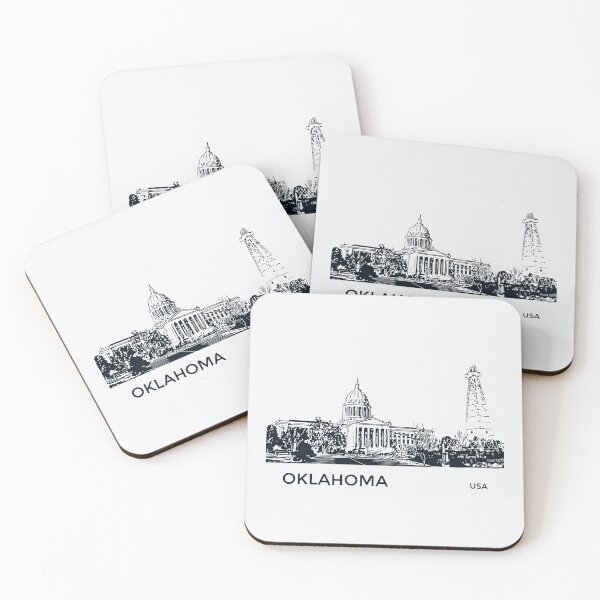 Item preview, Oklahoma State USA designed and sold by Lakeric Cityscapes.