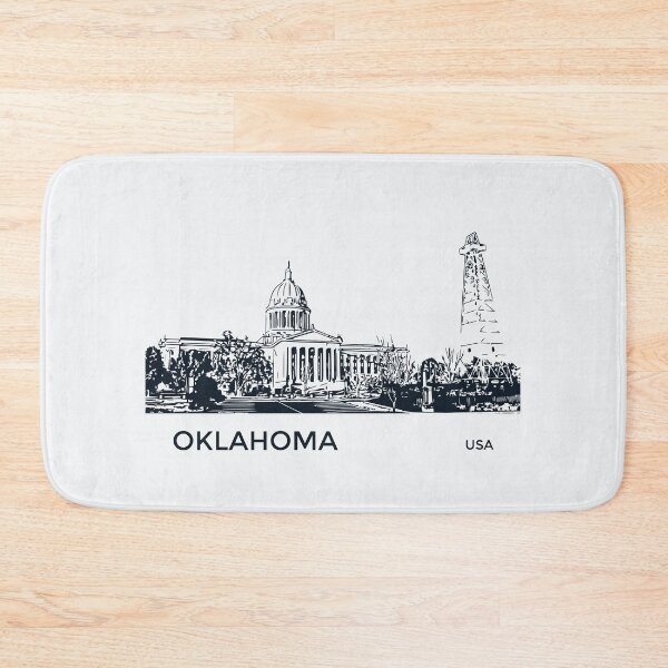 Item preview, Oklahoma State USA designed and sold by Lakeric Cityscapes.