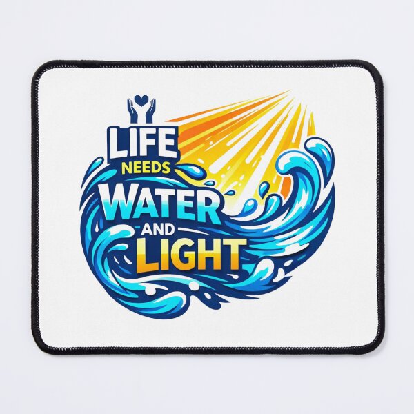 Item preview, Life Needs Water and Light | Nature Growth Quote T-Shirt designed and sold by RALYSHOP.