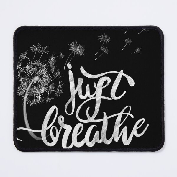 Item preview, Just Breathe | Dandelion in the wind | words of encouragement designed and sold by hollycooper.