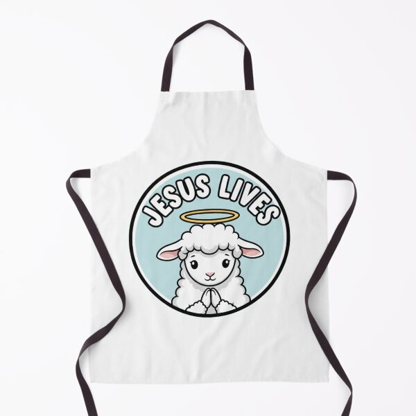 Item preview, Jesus Lives Christian Easter Sticker designed and sold by Illustrated Faith.