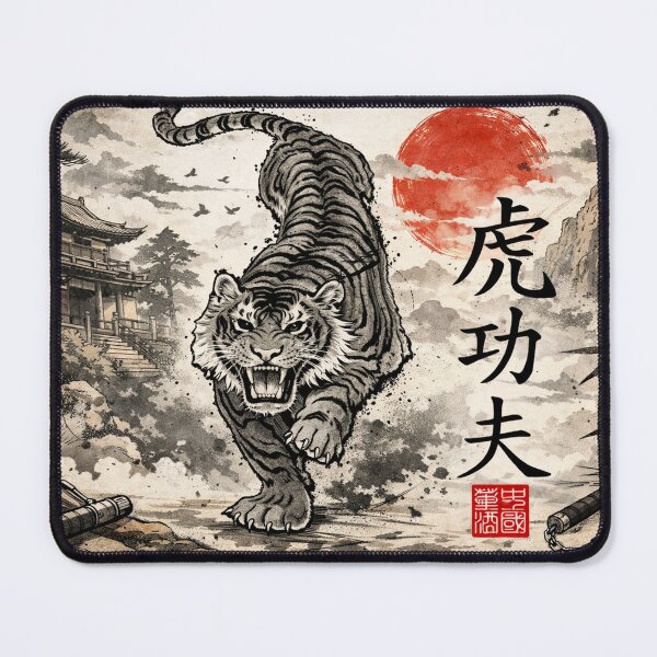 Item preview, Tiger Kung Fu designed and sold by Fei Long Design Hub.