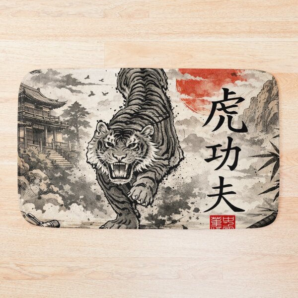 Item preview, Tiger Kung Fu designed and sold by Fei Long Design Hub.
