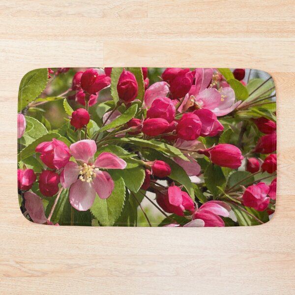 Item preview, Pink flower crabapple tree - pink cherry tree designed and sold by hollycooper.