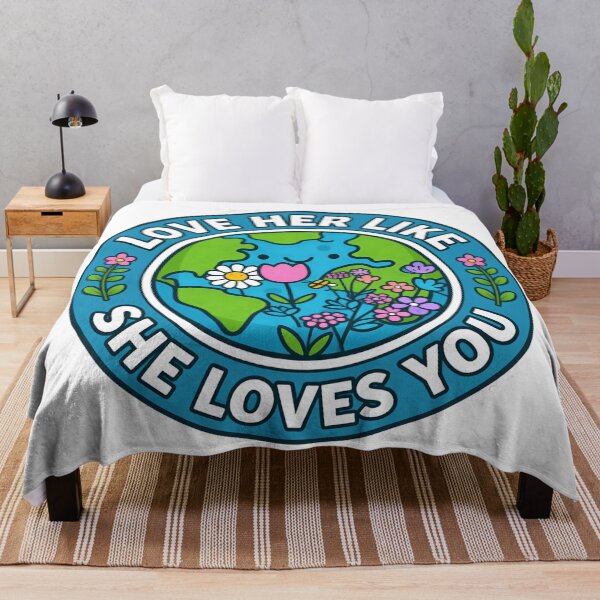 Item preview, Save The Planet Love Her Like She Loves You Every Single Day designed and sold by SkeletonsDanger.
