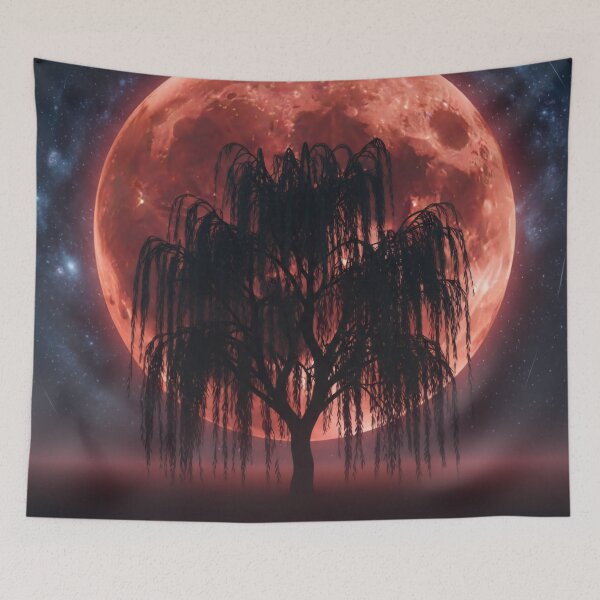 Item preview, Weeping Blood Moon designed and sold by eMCre8.