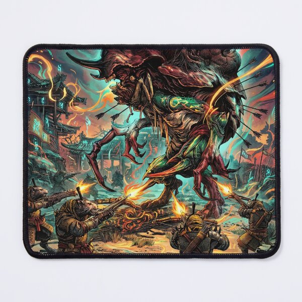 Item preview, Fuban and Rat Archers | Black Myth: Wukong Vermin Marksmen Art designed and sold by Wild Pleg Promo.