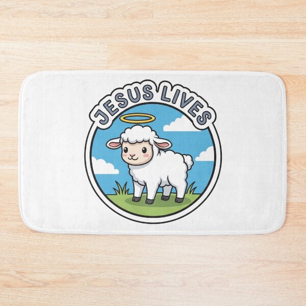 Item preview,  Jesus Lives Christian Easter Sticker designed and sold by Illustrated Faith.