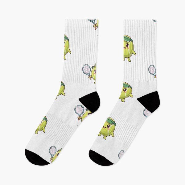 Item preview, Ace the Day! Cute Kawaii Tennis Ball Character designed and sold by ToonyTeez.