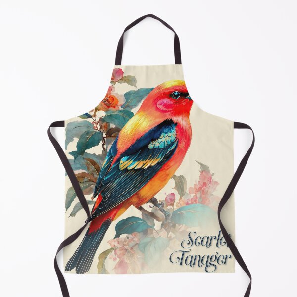 Item preview, Scarlet Tanager Vibrant Wildlife Bird Art designed and sold by ForeverPrintsOK.