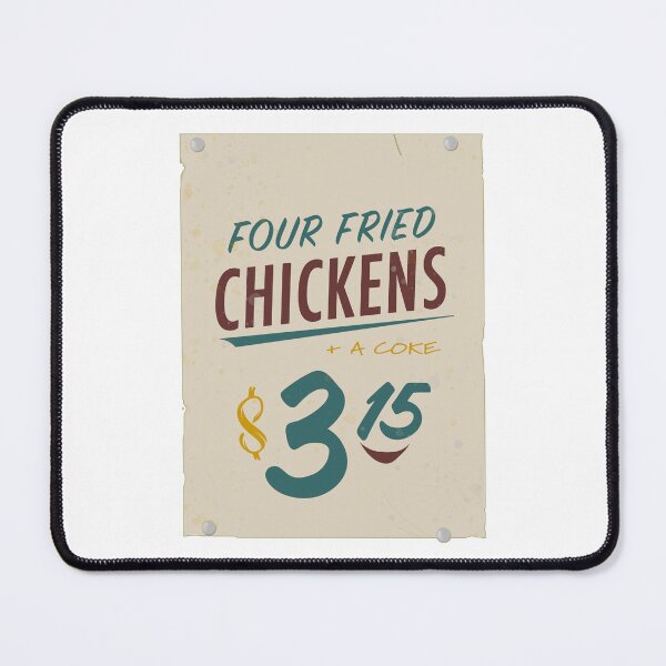 Item preview, Four Fried Chickens designed and sold by Normbot2000.