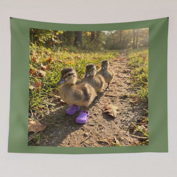 Item preview, Ducklings Take a Walk designed and sold by Tridentulus.