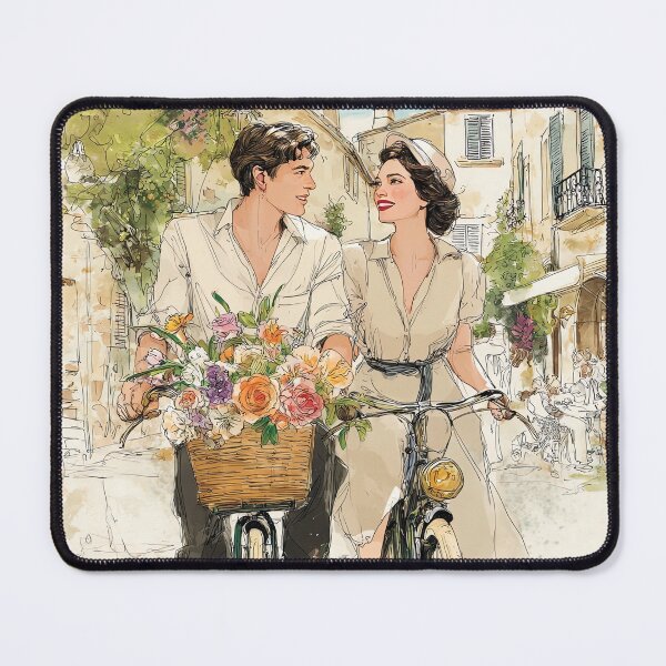 Item preview, Valentine's Bike Ride in Provence designed and sold by Banal25.