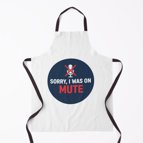 Item preview, Sorry I Was On Mute - Funny Remote Work & WFH Sticker designed and sold by ZYNORAworld.