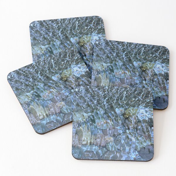 Item preview, Abstract rippling stone beach water pattern  designed and sold by hollycooper.