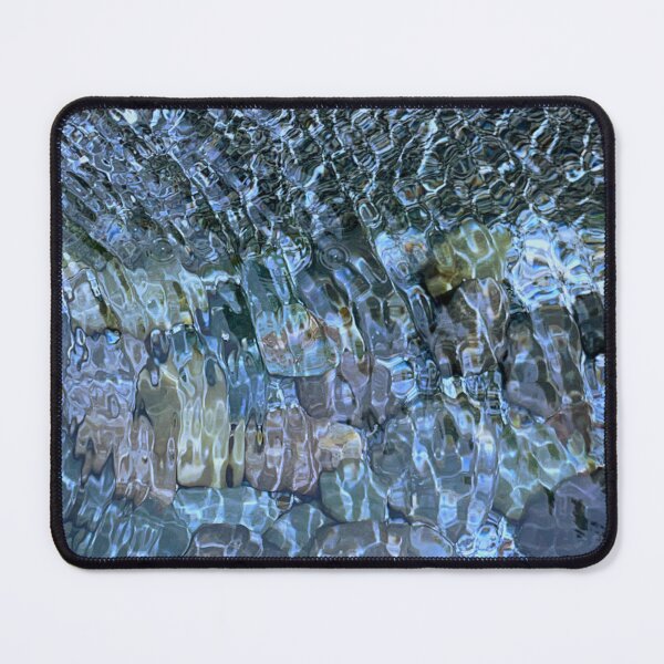 Item preview, Abstract rippling stone beach water pattern  designed and sold by hollycooper.