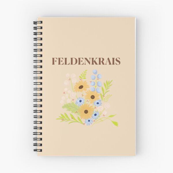 Item preview, Flowers & Feldenkrais - dark brown designed and sold by Feldymerch.