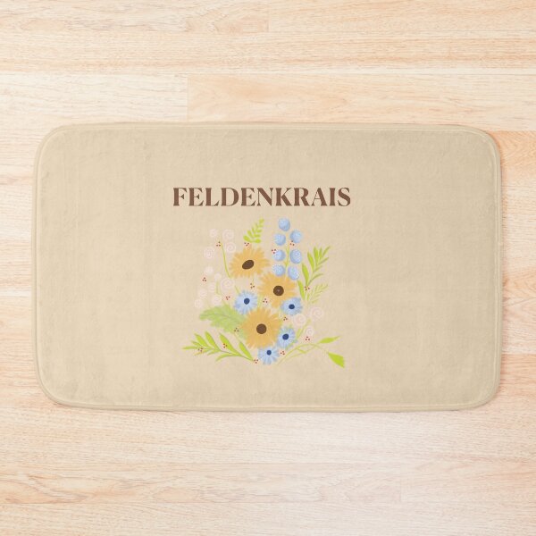 Item preview, Flowers & Feldenkrais - dark brown designed and sold by Feldymerch.