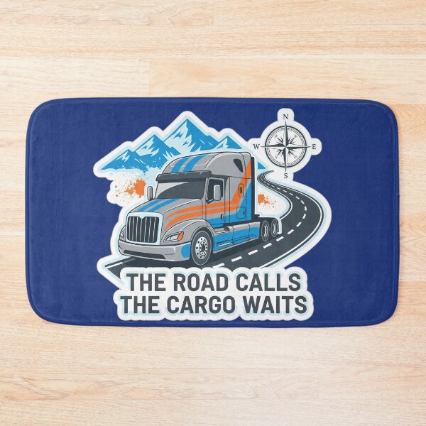 Item preview, The Road Calls - Trucker Adventure designed and sold by BounoWorld.