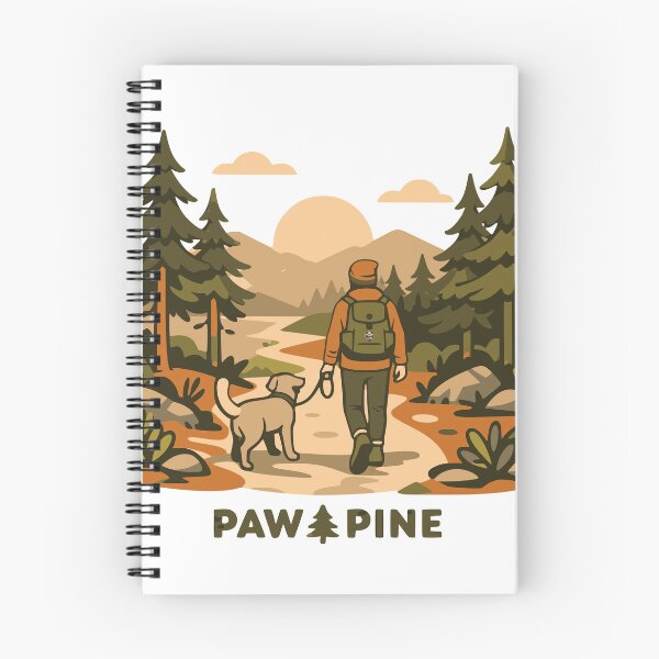 Item preview, Dog and Owner Forest Walk – Wholesome Outdoor Dog T-Shirt designed and sold by InkForge Studio.