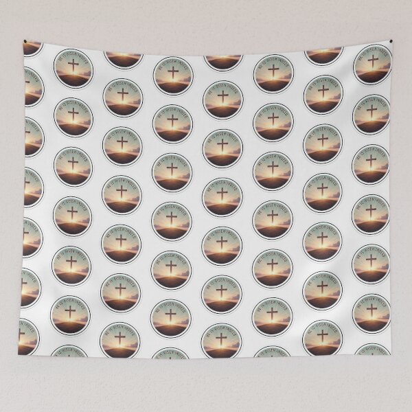 Item preview, He Is Risen Indeed Easter Faith Sticker designed and sold by Illustrated Faith.