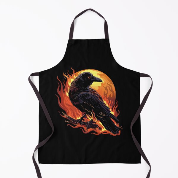 Item preview, crow designed and sold by nerdyrock.