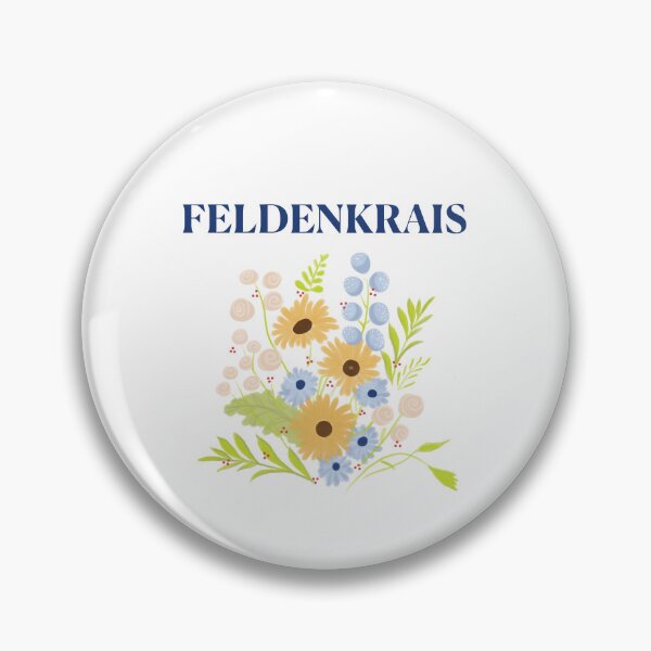 Item preview, Flowers & Feldenkrais - navy designed and sold by Feldymerch.