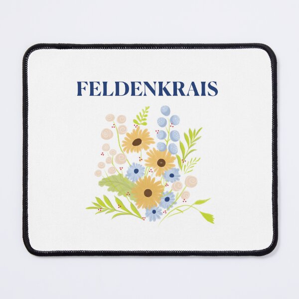 Item preview, Flowers & Feldenkrais - navy designed and sold by Feldymerch.
