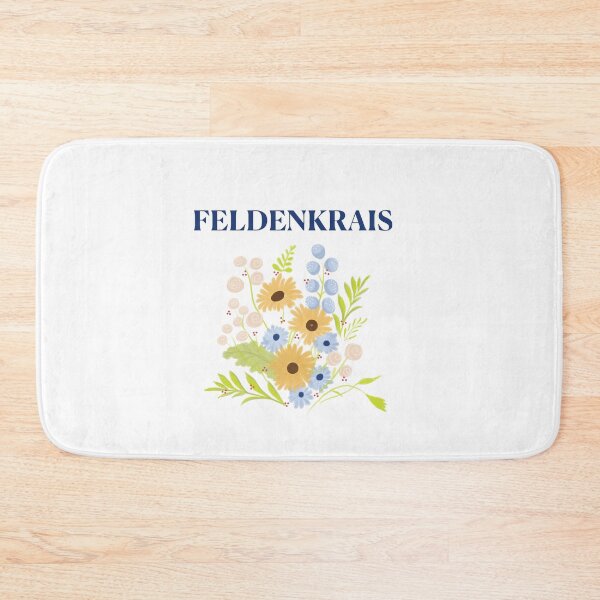 Item preview, Flowers & Feldenkrais - navy designed and sold by Feldymerch.