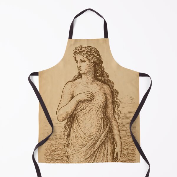 Item preview, Aphrodite Greek Goddess Vintage Illustration designed and sold by NarjaShop.