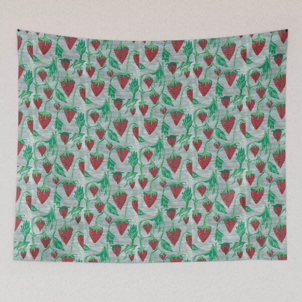 Item preview, Strawberries painting  designed and sold by HouseOfMxTakes.