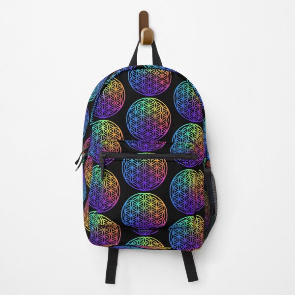 Item preview, Colorful flower of life, scared geometry, zen life designed and sold by hollycooper.