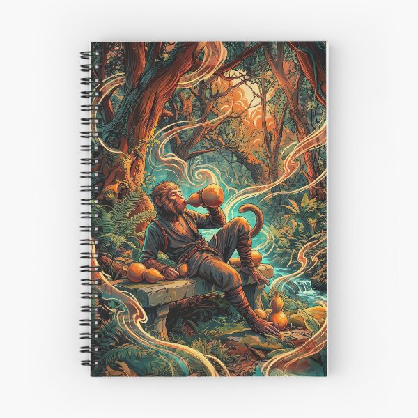 Item preview, Shen Monkey | Black Myth: Wukong "Divine Monkey Drunkard" Art designed and sold by Wild Pleg Promo.