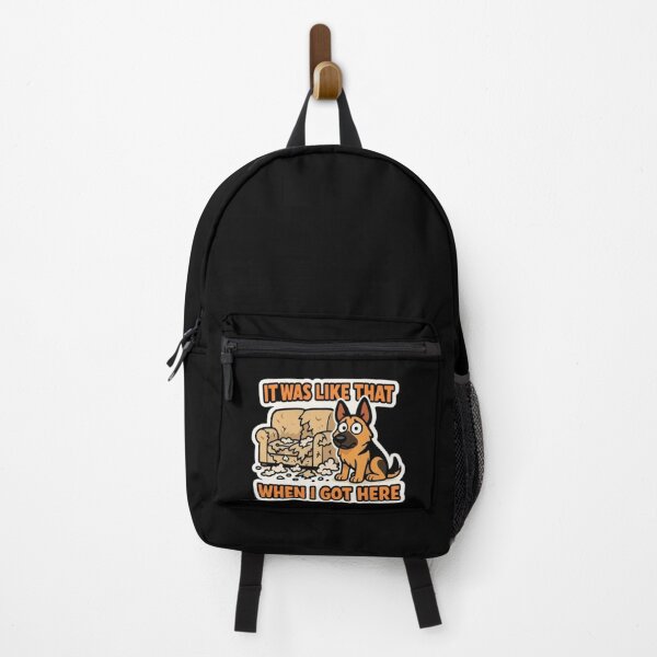 Item preview, It Was Like That When I Got Here – Funny Sarcastic German Shepherd Dog Humor Design designed and sold by Typologystudios.