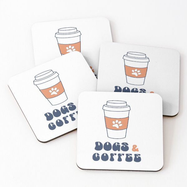 Item preview, dog&coffee designed and sold by Aluna.Lab.