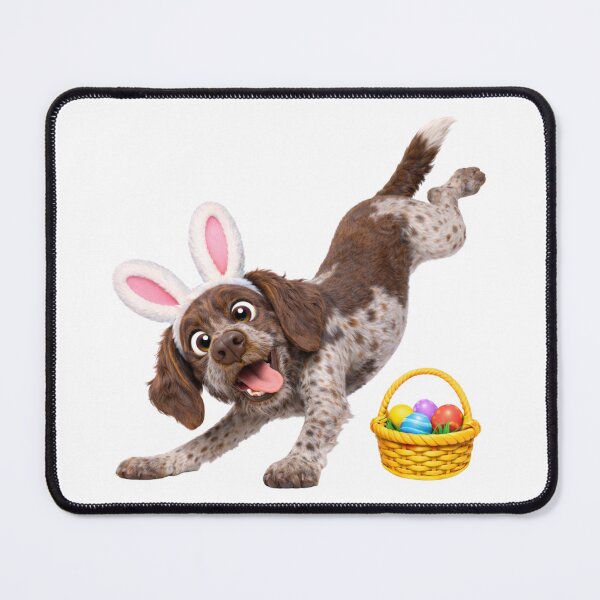 Item preview, Easter German Wirehaired Pointer designed and sold by Sillytoe.