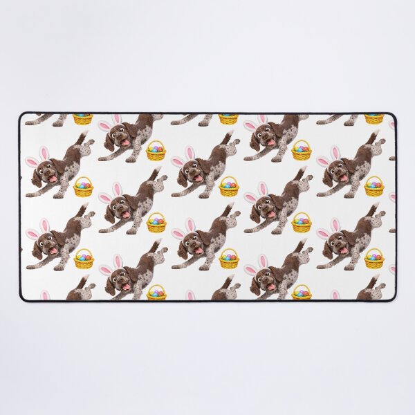 Item preview, Easter German Wirehaired Pointer designed and sold by Sillytoe.